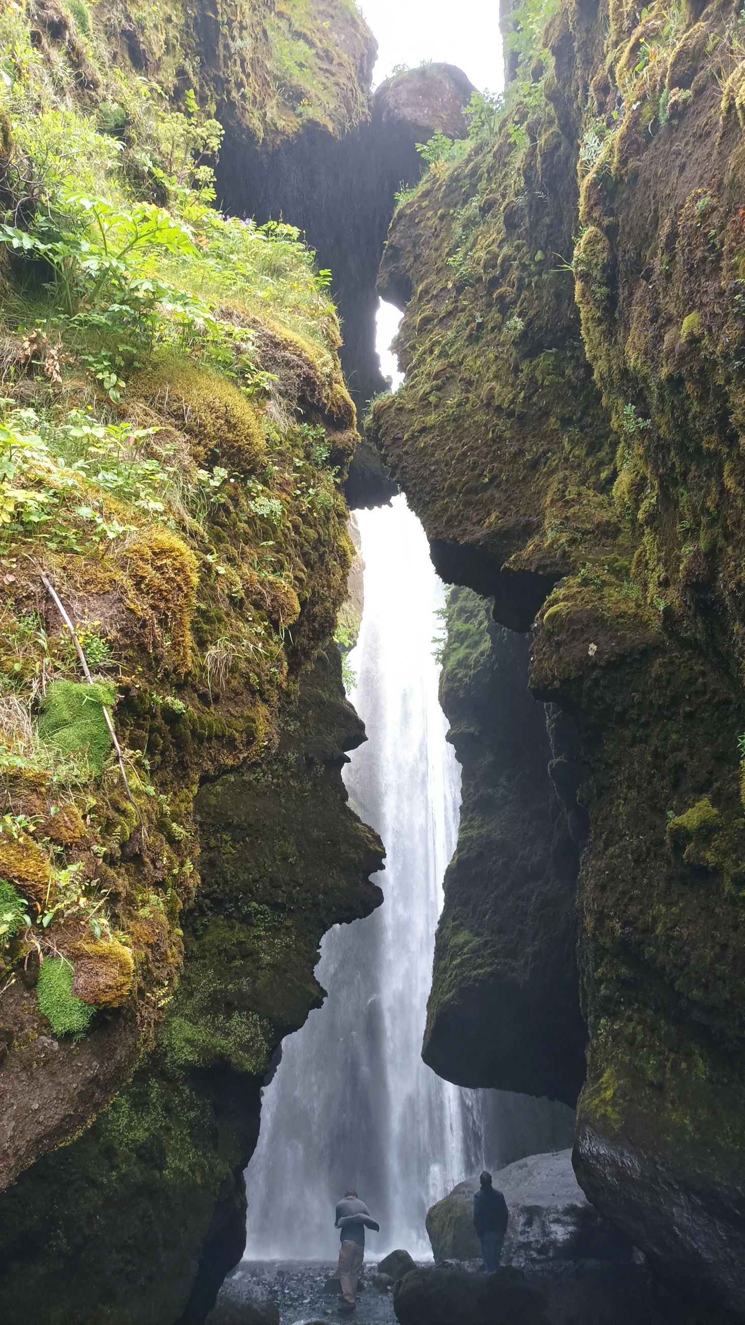 Iceland / waterfall and a wider world