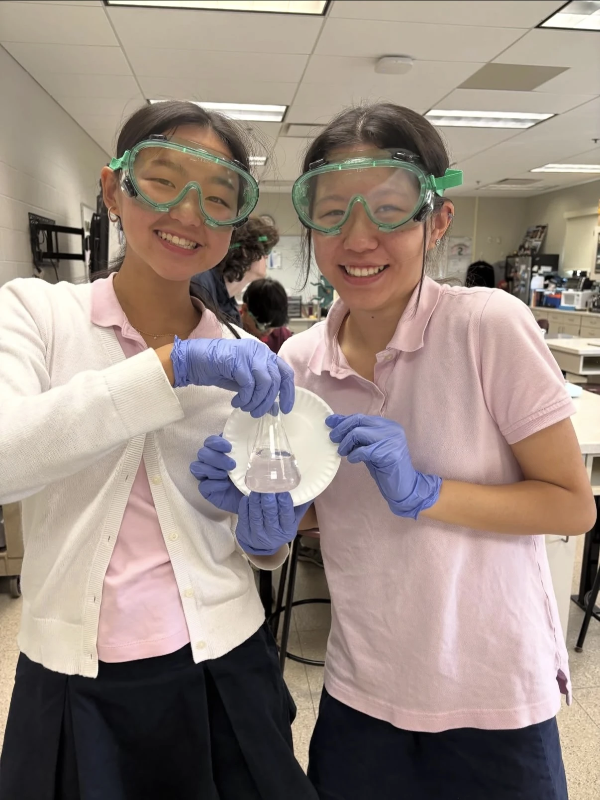 shared curiosity at the lab bench
